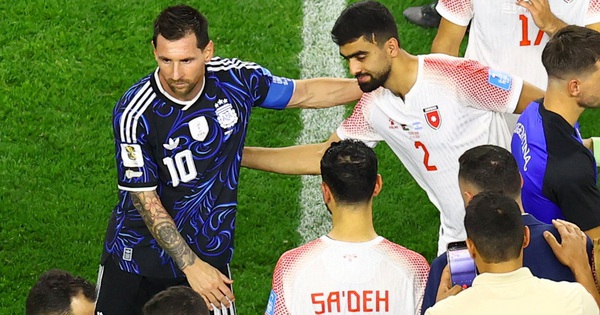 Cầu thủ Jordan khoe ảnh bên Messi dù thua Argentina: Sức hút GOAT vẫn ‘bá đạo’! - hình ảnh - shbetv.vip Cầu thủ Jordan khoe ảnh bên Messi dù thua Argentina: Sức hút GOAT vẫn ‘bá đạo’! - hình ảnh - shbetv.vip