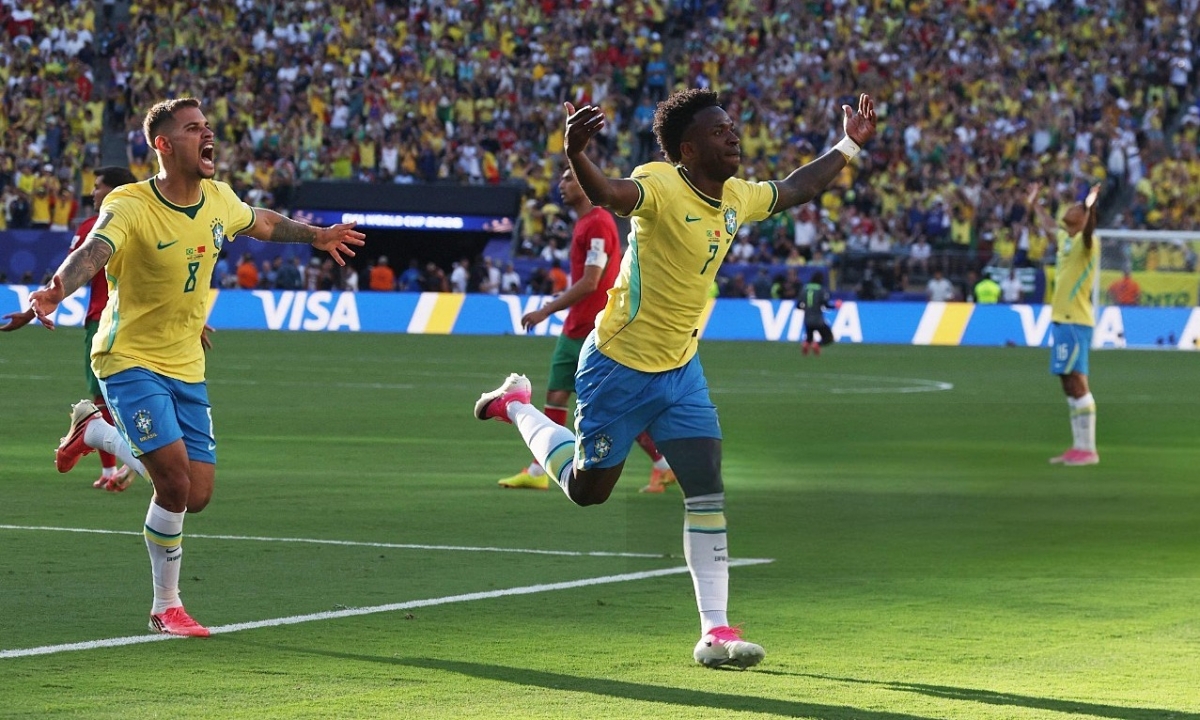 Brazil hòa Morocco ở trận ra quân World Cup: Vinicius Junior tỏa sáng nhưng chưa đủ - hình ảnh - shbetv.vip Brazil hòa Morocco ở trận ra quân World Cup: Vinicius Junior tỏa sáng nhưng chưa đủ - hình ảnh - shbetv.vip
