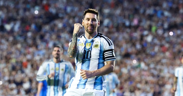 SHBET cược bóng đá: Messi lập kỷ lục lớn tuổi nhất ghi bàn cho Argentina - hình ảnh - shbetv.vip