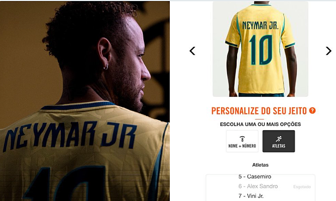 Áo tuyển Brazil in tên Neymar gây tranh cãi vì một dấu chấm: góc nhìn mới cho người chơi Việt - hình ảnh - shbetv.vip Áo tuyển Brazil in tên Neymar gây tranh cãi vì một dấu chấm: góc nhìn mới cho người chơi Việt - hình ảnh - shbetv.vip