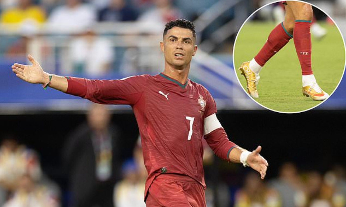 Ronaldo bỏ giày phiên bản giới hạn giữa trận hòa Colombia: Chi tiết gây chú ý từ ngôi sao 41 tuổi - hình ảnh - shbetv.vip