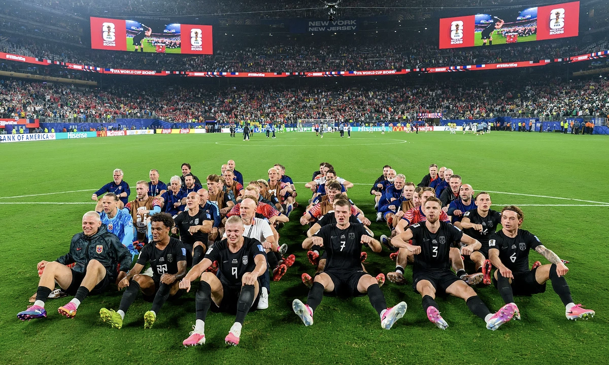 Màn ăn mừng độc nhất của Na Uy khi vượt qua vòng bảng World Cup - hình ảnh - shbetv.vip Màn ăn mừng độc nhất của Na Uy khi vượt qua vòng bảng World Cup - hình ảnh - shbetv.vip